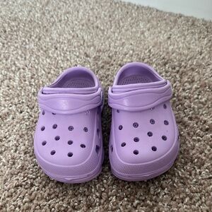 Kids Purple Clogs